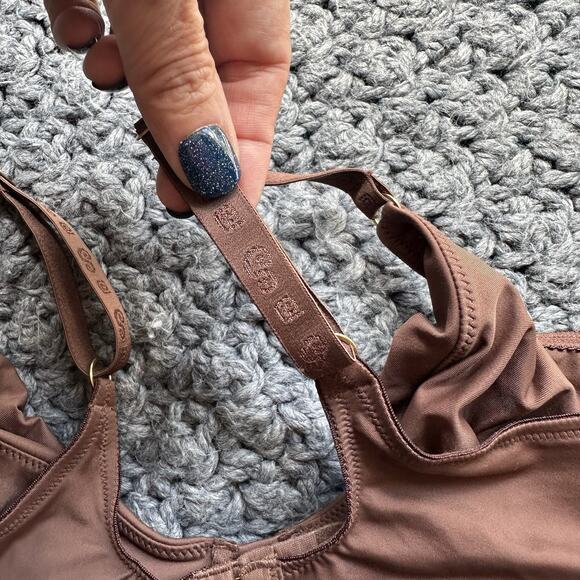 SOMA Women’s Full Coverage Unlined Bra Underwire Brown 38C VTG - Picture 5 of 7